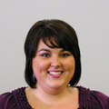 Larue County Chamber of Commerce board member Meagan Pearman